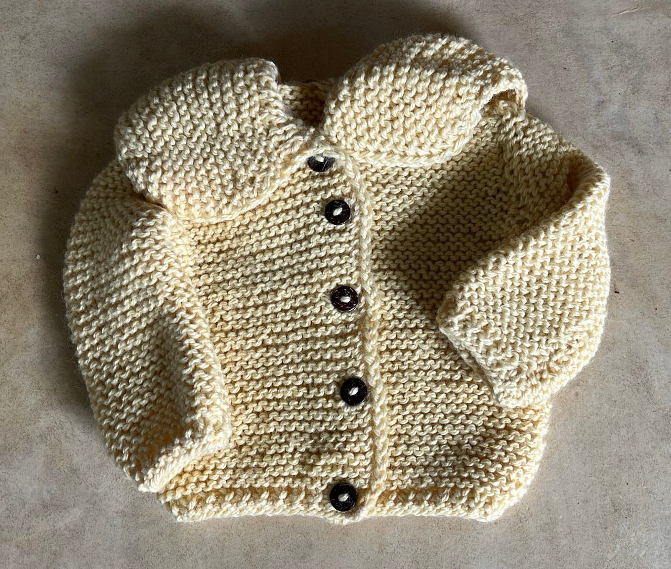 CARDIGAN AMARILLO