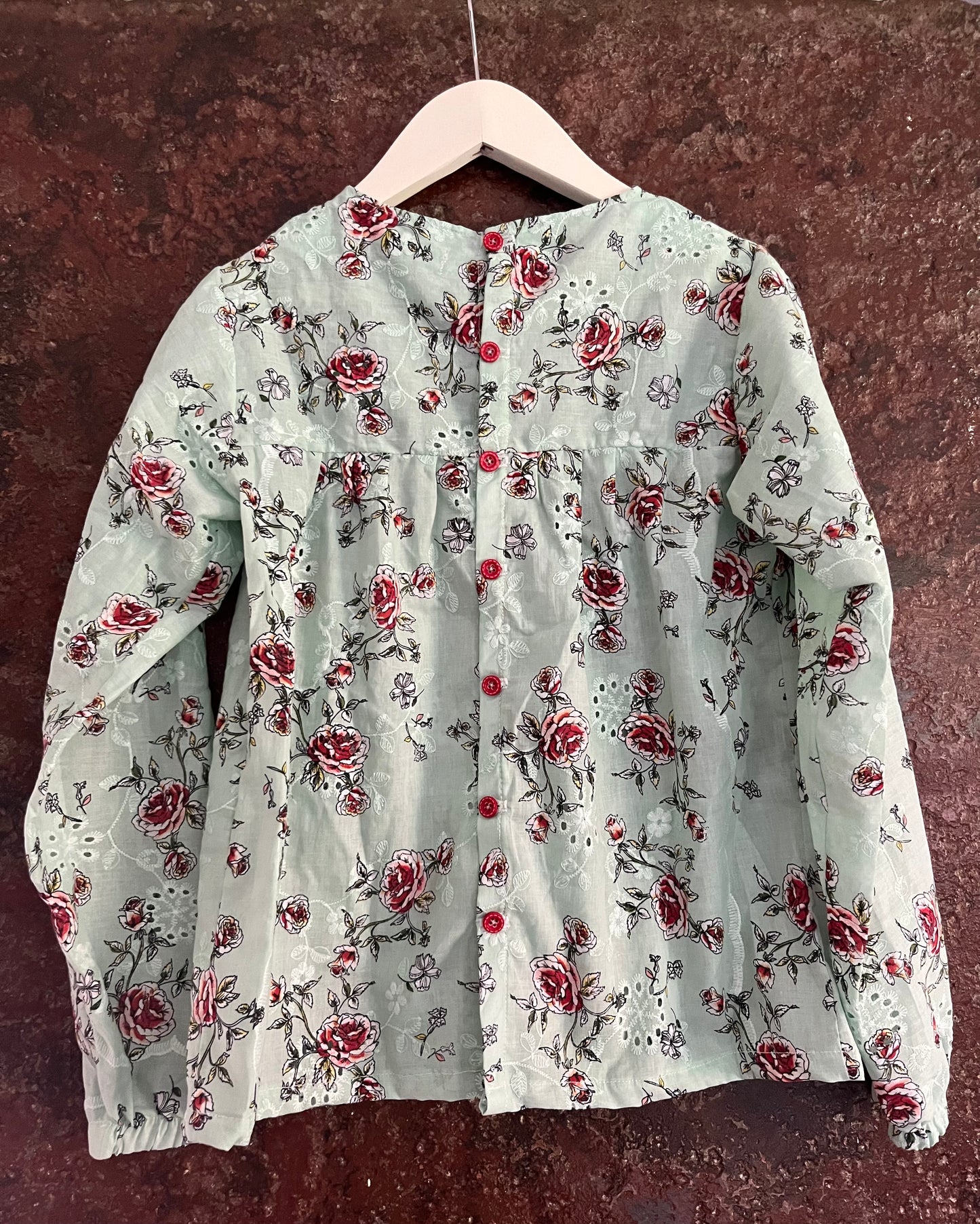 CAMISA BRODERIE ESTAMPADA